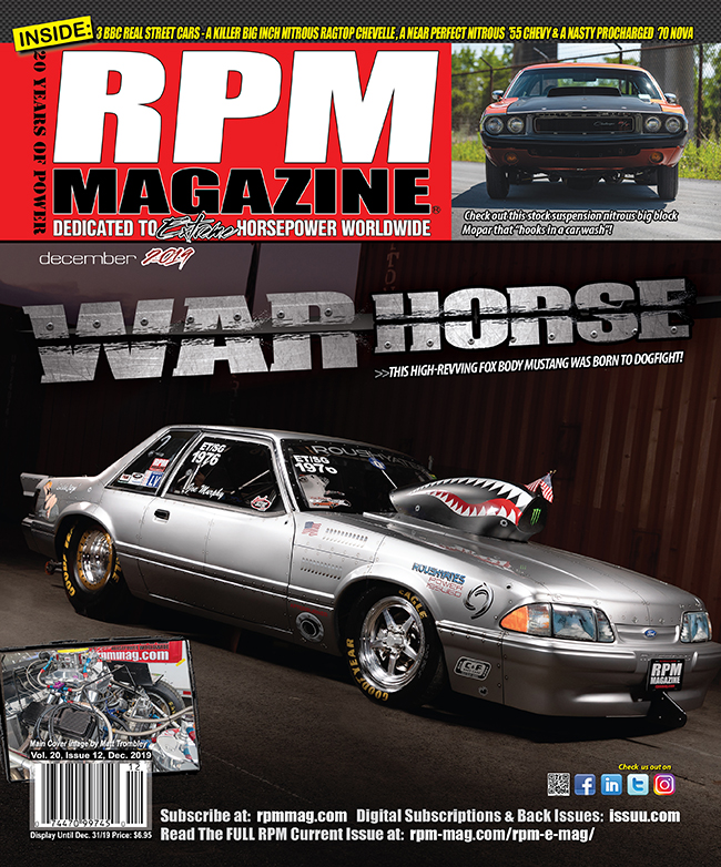 Cover of December 2019 RPM Magazine