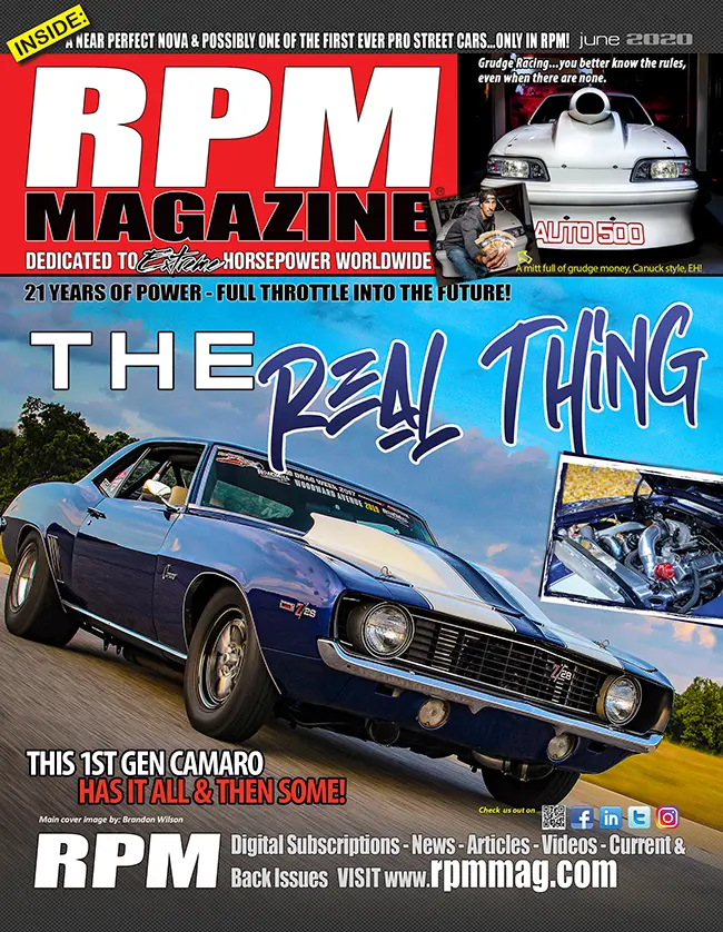 Cover of June 2020 RPM Magazine