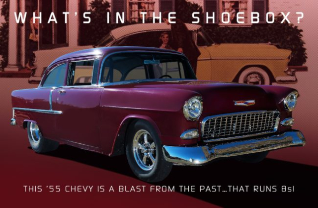 Red Shoebox Chevy
