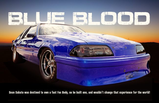 Blue Fox Body Ford Mustang
