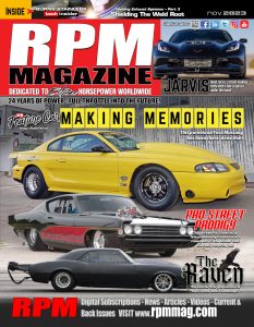 Cover of RPM Magazine November 2023 issue